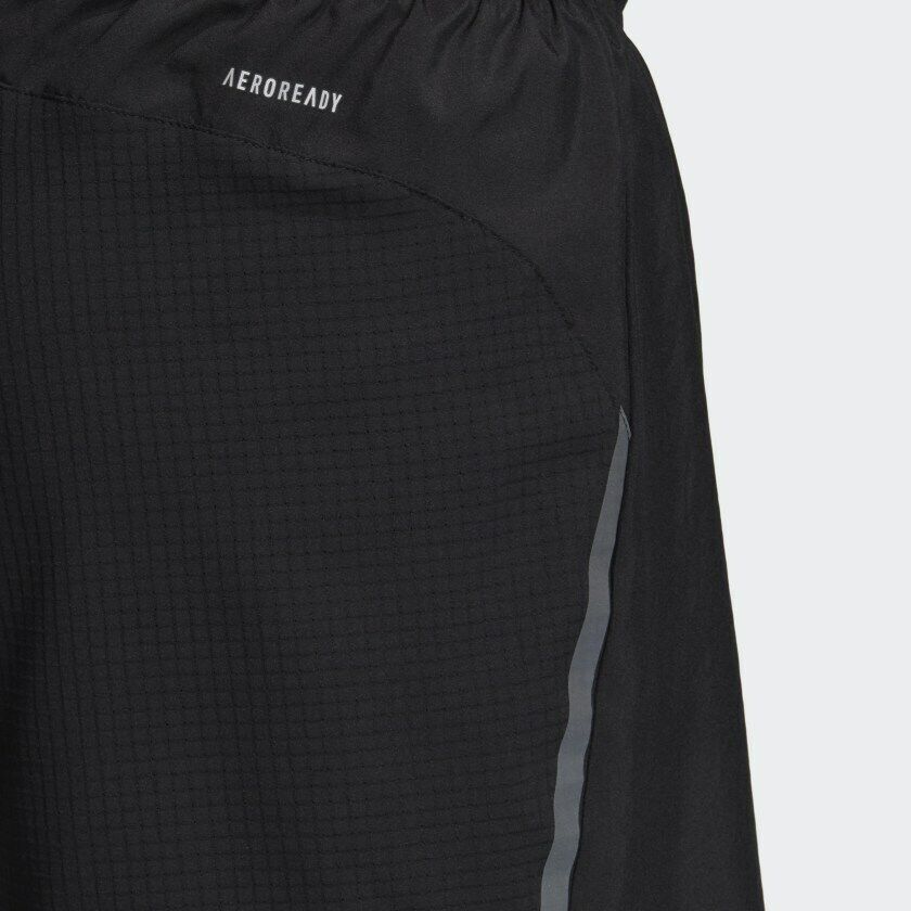 adidas Saturday Running Shorts Mens Sustainable Fitness Phone Pocket Black