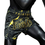 Fairtex Black Marble Muay Thai Shorts BS1947