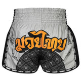 TUFF Muay Thai Shorts Hanuman Yantra with War Flag MSC118