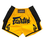 Fairtex Slim Cut Muay Thai Shorts BS1701 Yellow