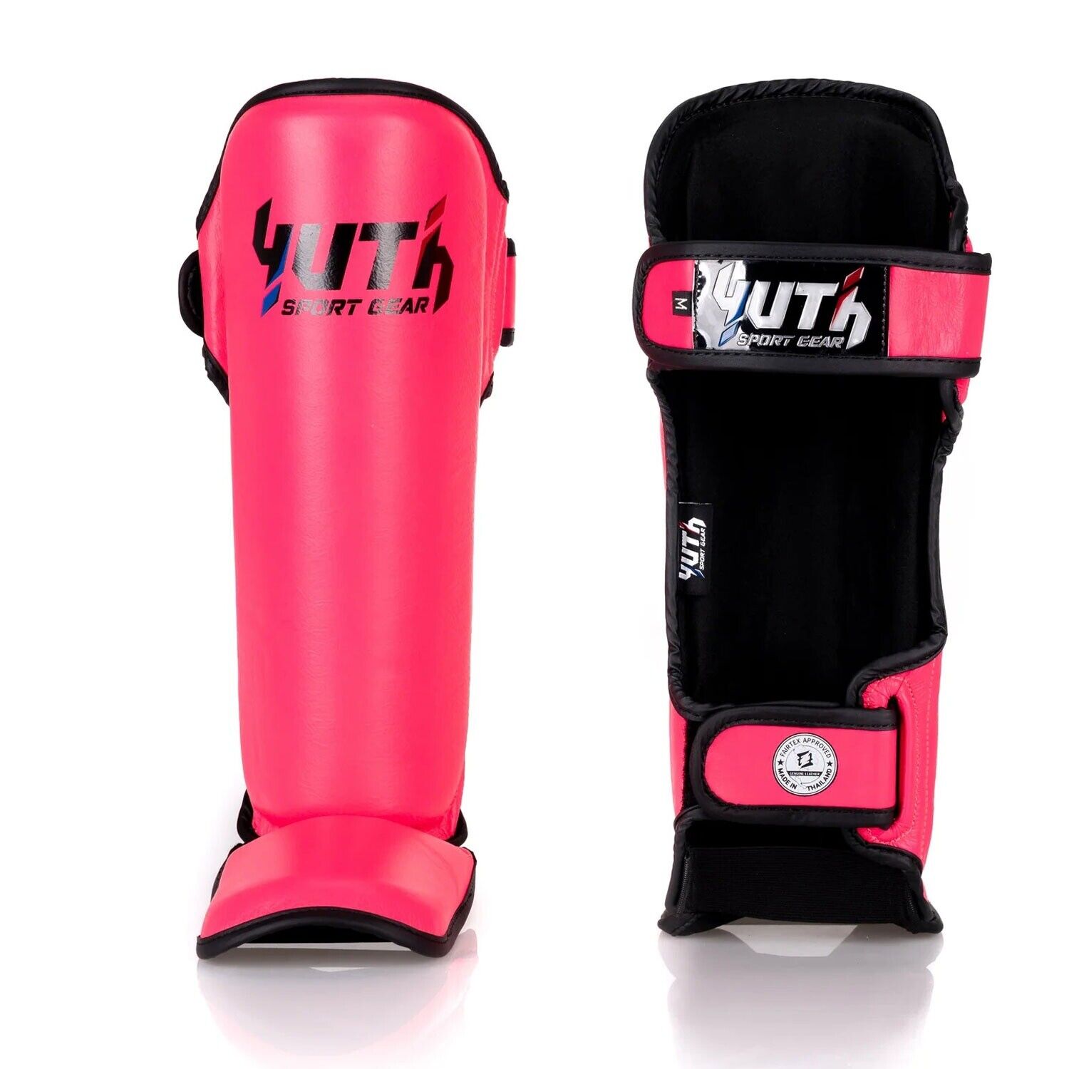 Yuth Signature Muay Thai Shin Guards Adult Kickboxing Pads MMA