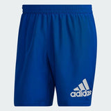 adidas Run It Mens Running Shorts Reflective Pockets Fitness Gym Sports Blue