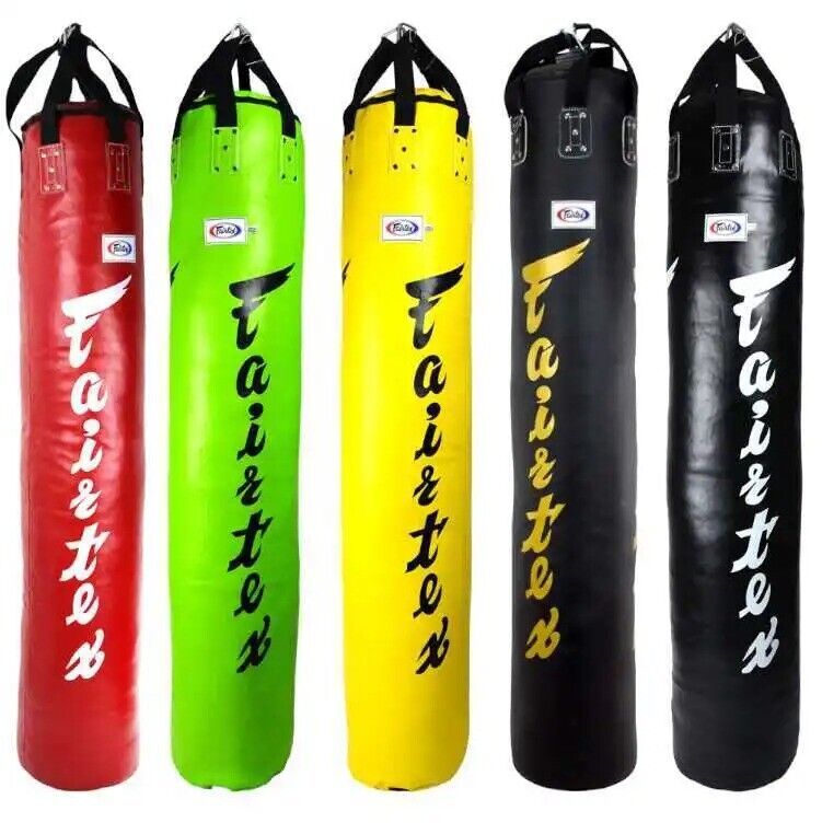 Fairtex 6ft Banana Punch Bag UN-FILLED Muay Thai Boxing Kickboxing MMA