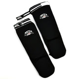 MTG Pro Elastic Shin Guards SF2 Pads Muay Thai Kickboxing Karate