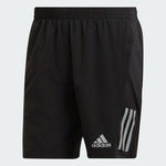 adidas Own The Run Mens Running Shorts Black Reflective Pockets Gym Fitness