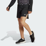 adidas X-City Cooler Mens Running Shorts Reflective Inner Briefs Pocket Black