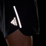 adidas Fast Reflective Split Mens Running Shorts Black Parley Eco Fitness Gym