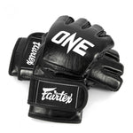 Fairtex X ONE Leather MMA Gloves FGV12 Mixed Martial Arts 4.5 oz.