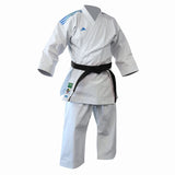 adidas 14oz WKF Karate Suit Japanese Cut Blue