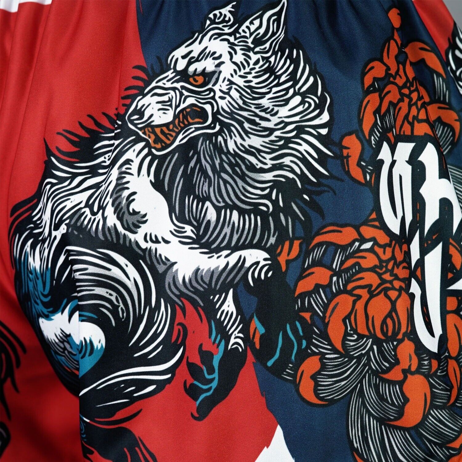 TUFF Muay Thai Shorts Wolfpack MS684