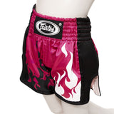 Fairtex Kids Muay Thai Shorts Eternal Flame Pink BSK2101