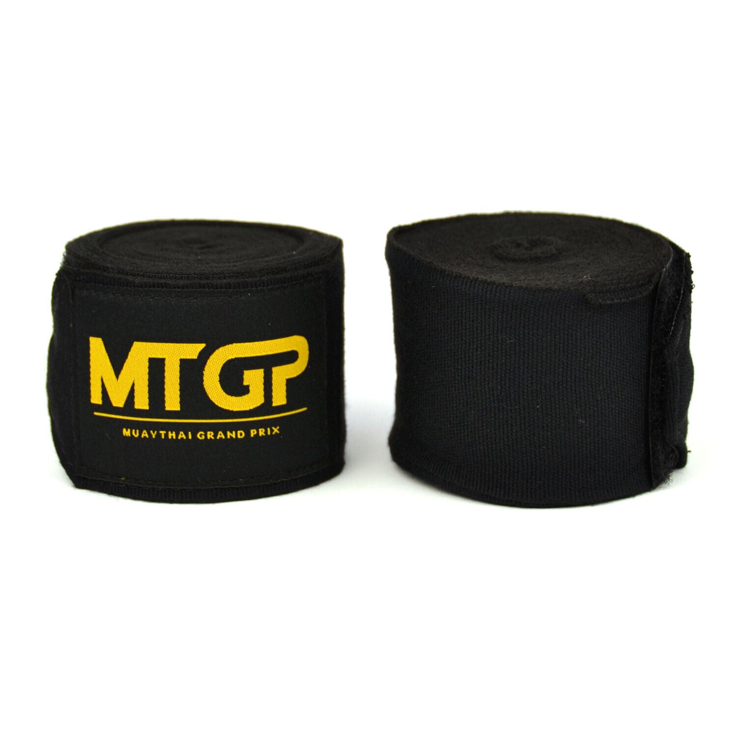 MTGP Muay Thai Grand Prix Official Handwraps Black 5m Cotton Kickboxing MMA