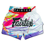 Fairtex World Music Muay Thai Shorts BS1933 White