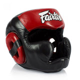 Fairtex HG13 Muay Thai Boxing Full Head Guard Leather