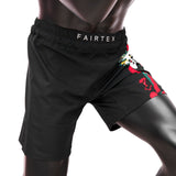 Fairtex MMA Board Shorts AB13 Wild BJJ Black