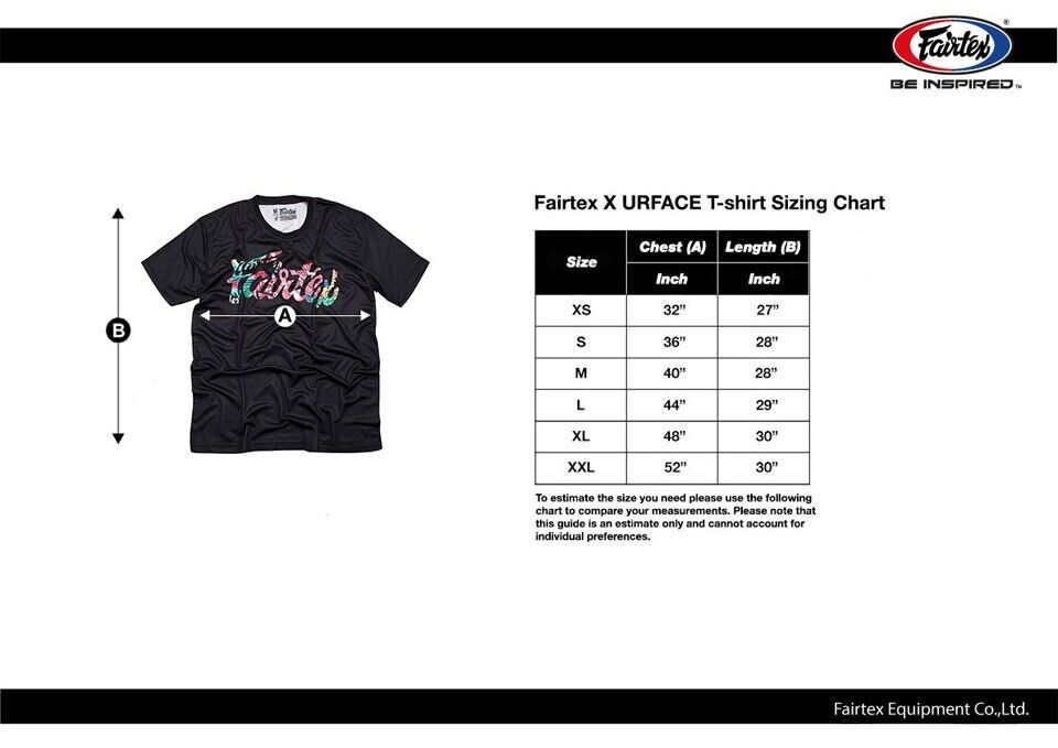 Fairtex X URFACE Muay Thai Dri Fit T-Shirt TST182