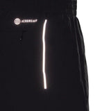 adidas Mens Own The Run Split Running Shorts Black Reflective Gym Fitness