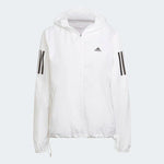 adidas Own The Run Womens Running Jacket Winbreaker Ladies Fitness Coat White