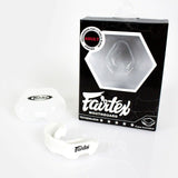 Fairtex Muay Thai Boxing Gel Mouth Guard Black White MG3