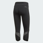 adidas Own The Run 3/4 Running Tights Gym Leggings Womens Tight Black Jogging XS