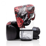 Fairtex BGV24 Beauty Of Survival Leather Muay Thai Boxing Gloves