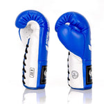 Yuth Lace Up Leather Competition Muay Thai Boxing Gloves Adult