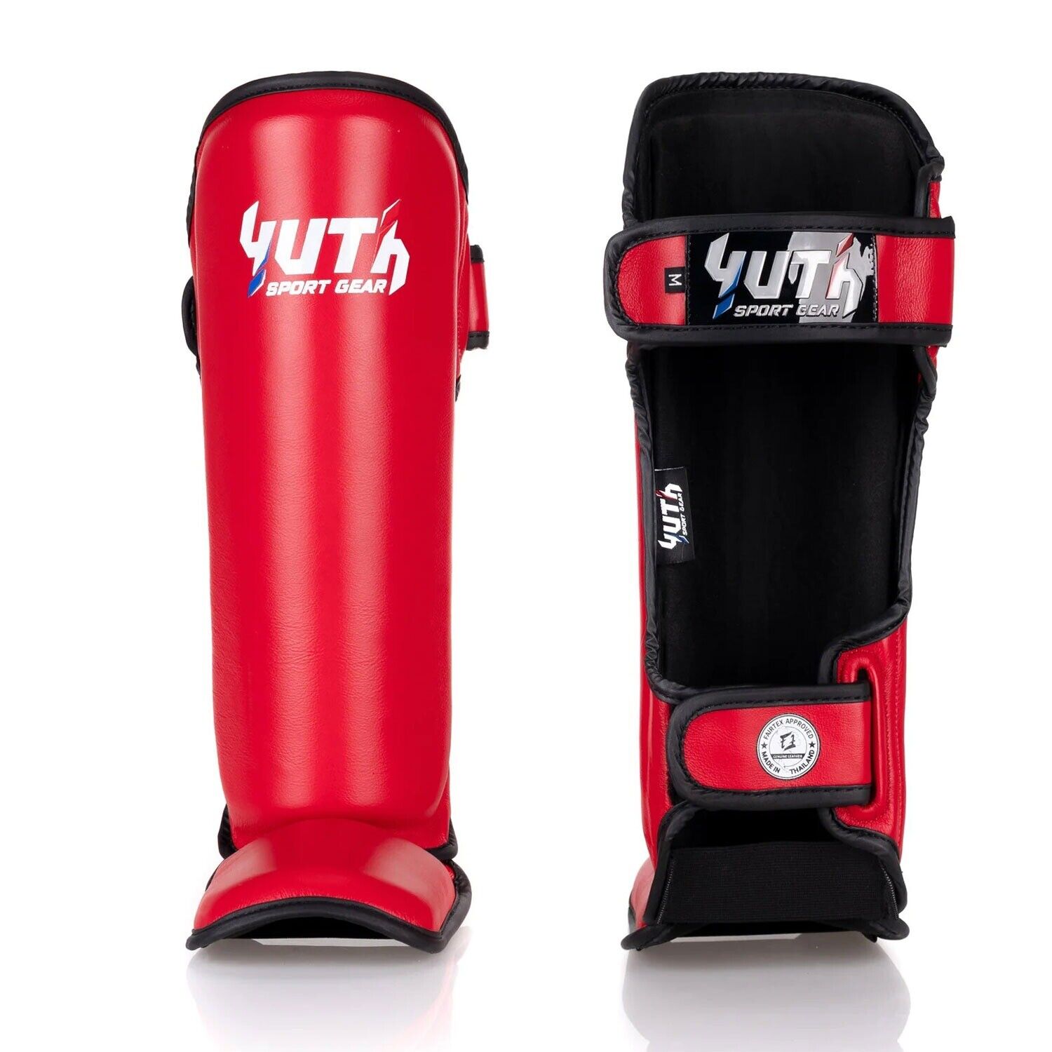 Yuth Signature Muay Thai Shin Guards Adult Kickboxing Pads MMA