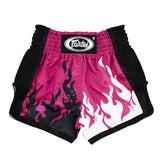 Fairtex Kids Muay Thai Shorts Eternal Flame Pink BSK2101