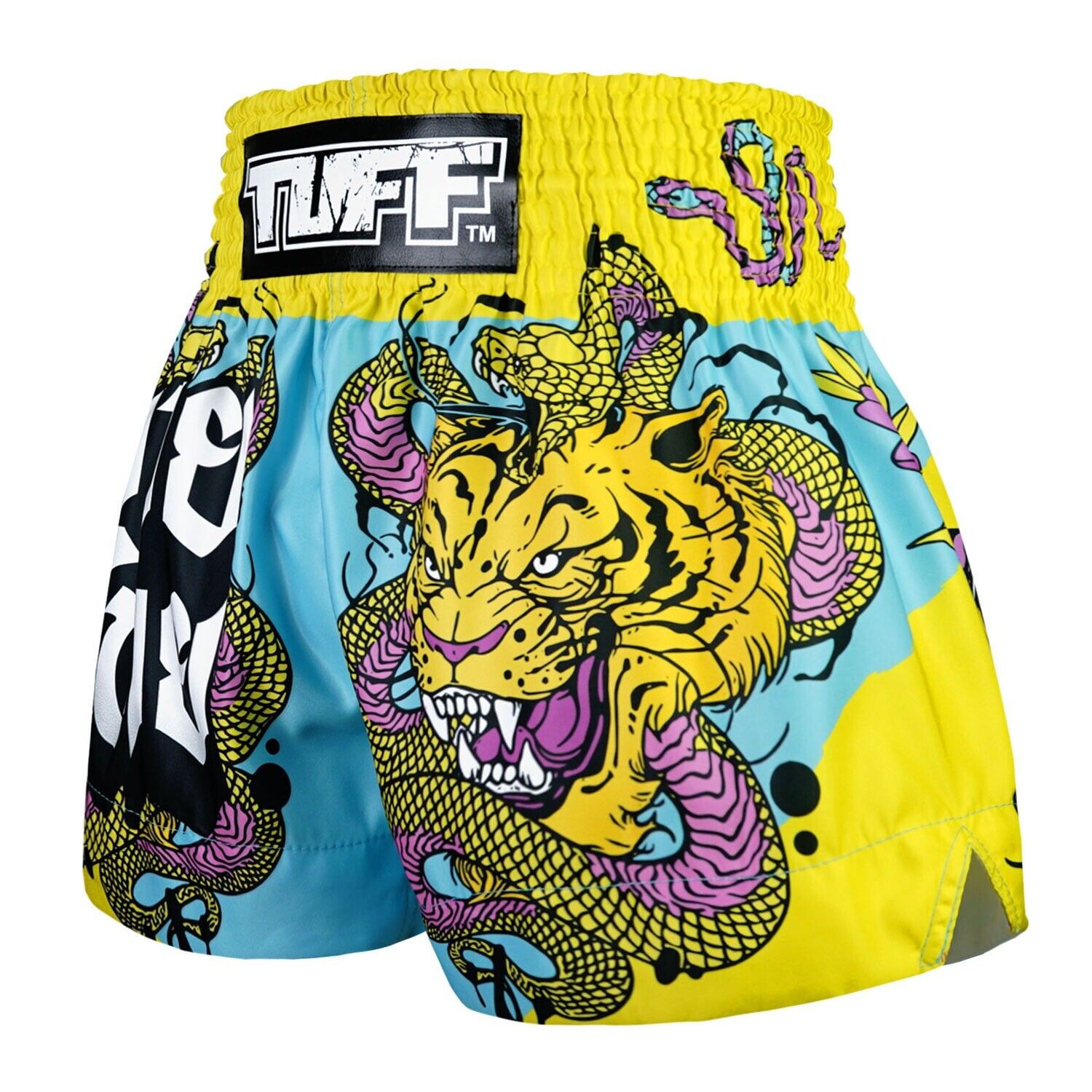 TUFF Muay Thai Shorts Tiger and Python MS685