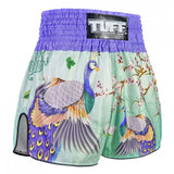 TUFF Muay Thai Shorts Yugana Kujaku The Elegance Peacock RMS112