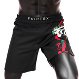 Fairtex MMA Board Shorts AB13 Wild BJJ Black