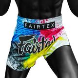 Fairtex Acid Jazz Muay Thai Shorts BS1937 White