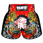 TUFF Muay Thai Shorts Chinese Dragon and Tiger MSC113