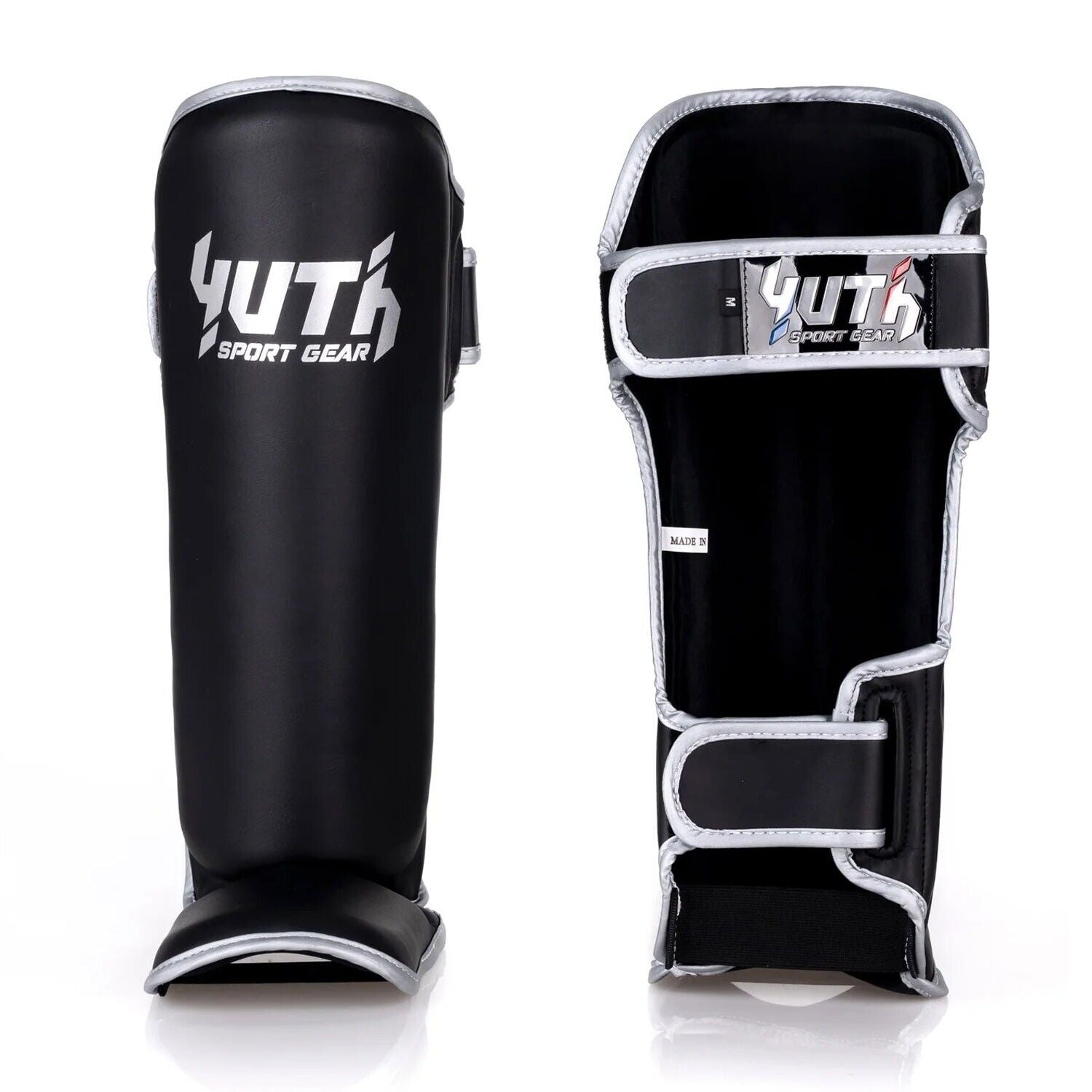 Yuth Gold Muay Thai Shin Guards Adult Kickboxing Pads MMA