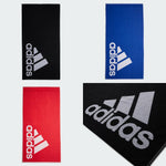 adidas Large Cotton Sports Towel Swimming Football Running Hockey