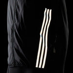 adidas Run Icons 3-Stipes Womens Running Gilet Lightweight Wind Resistant Jacket