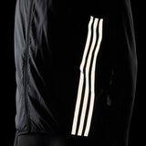 adidas Run Icons 3-Stipes Womens Running Gilet Lightweight Wind Resistant Jacket