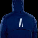 adidas Marathon Running Jacket Mens WIND.RDY Orange Blue