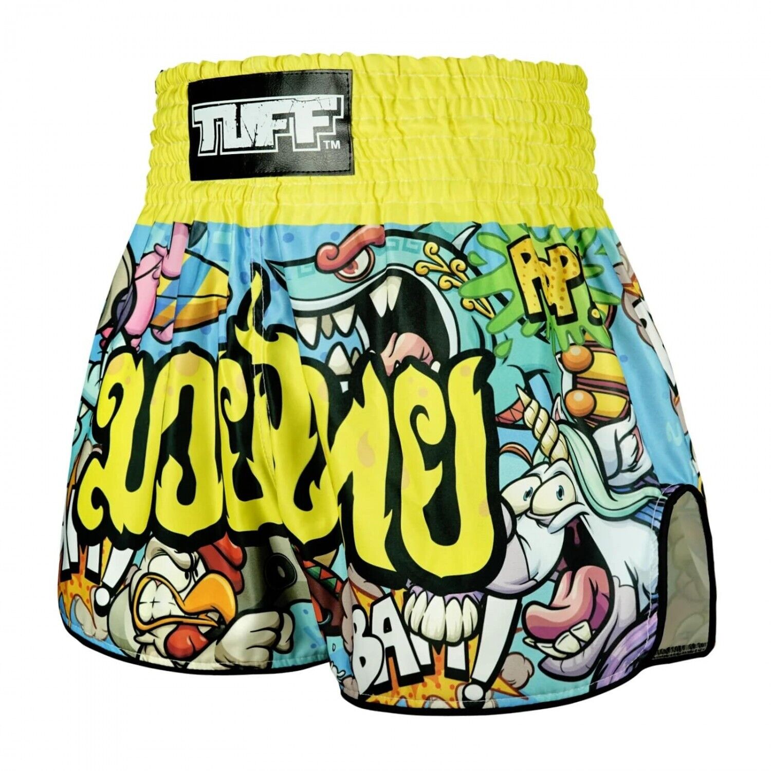 TUFF Kids Muay Thai Shorts Ready To Rumble RMS106