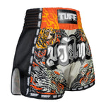 TUFF Muay Thai Shorts The Japanese Yin-Yang MSC106