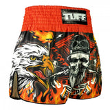 TUFF Muay Thai Shorts Graybeard and The Eagle RMS108