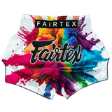 Fairtex Funky Soul Muay Thai Shorts BS1939 White