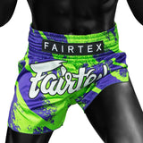 Fairtex Street King Muay Thai Shorts BS1928 Green