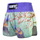 TUFF Muay Thai Shorts Yugana Kujaku The Elegance Peacock RMS112