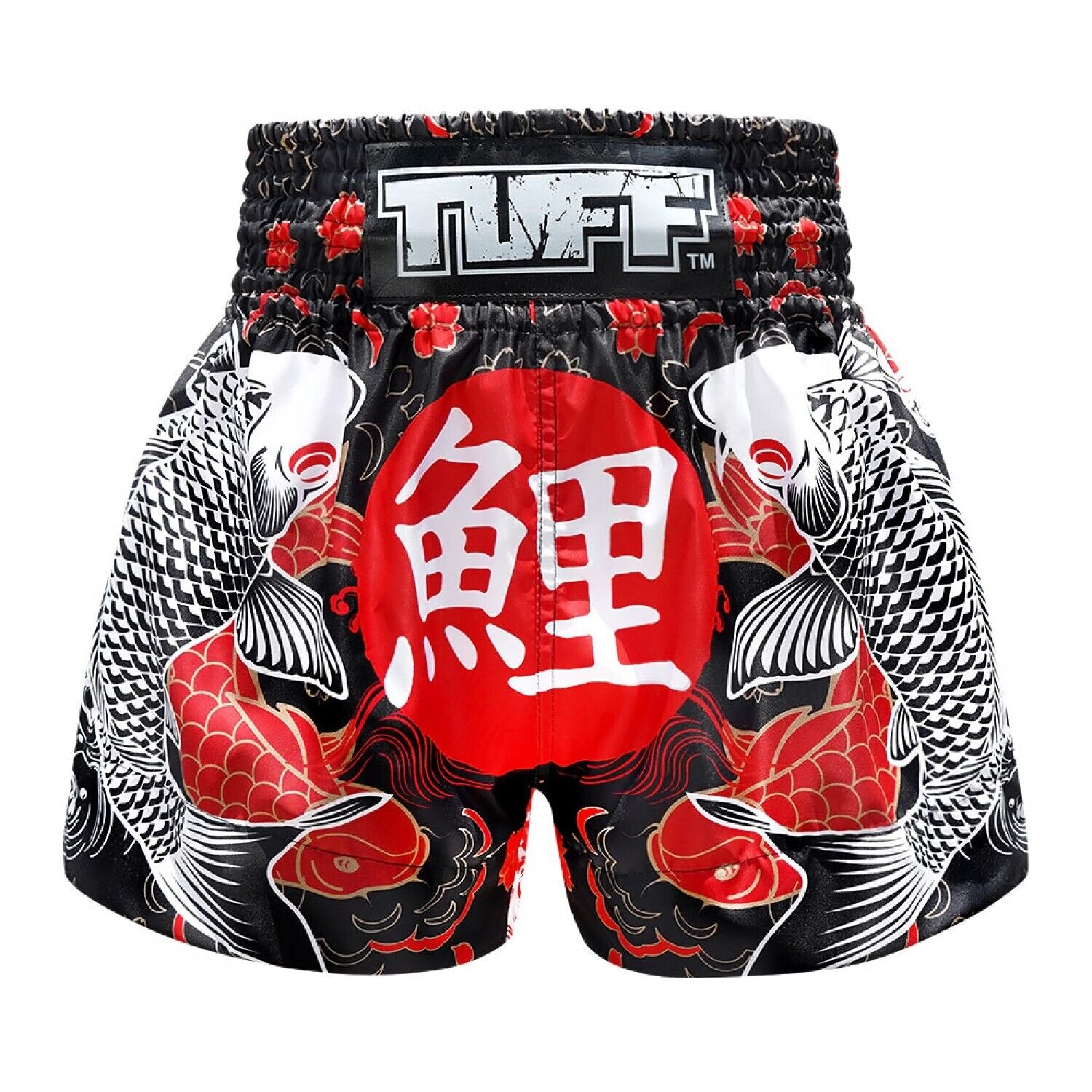 TUFF Muay Thai Shorts Japanese Koi MS638