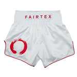 Fairtex Enso Muay Thai Shorts BS1918 White