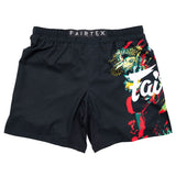 Fairtex MMA Board Shorts AB13 Wild BJJ Black