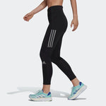 adidas Own The Run 7/8 Womens Running Leggings Ladies Fitness Blue Black