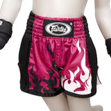 Fairtex Kids Muay Thai Shorts Eternal Flame Pink BSK2101