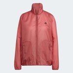 adidas Run icons Womens Running Jacket Winbreaker Ladies Fitness Coat Red